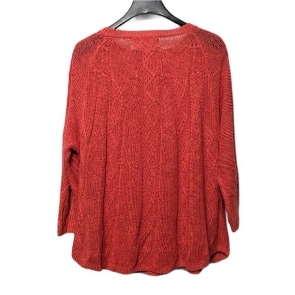 Anthropologie ROSIE NEIRA Solana Knit Pullover Linen Sweater S - Picture 5 of 8